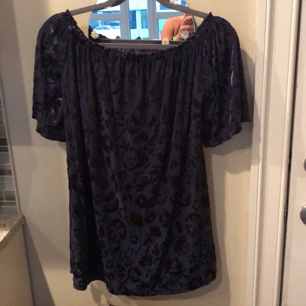 Off the shoulder too